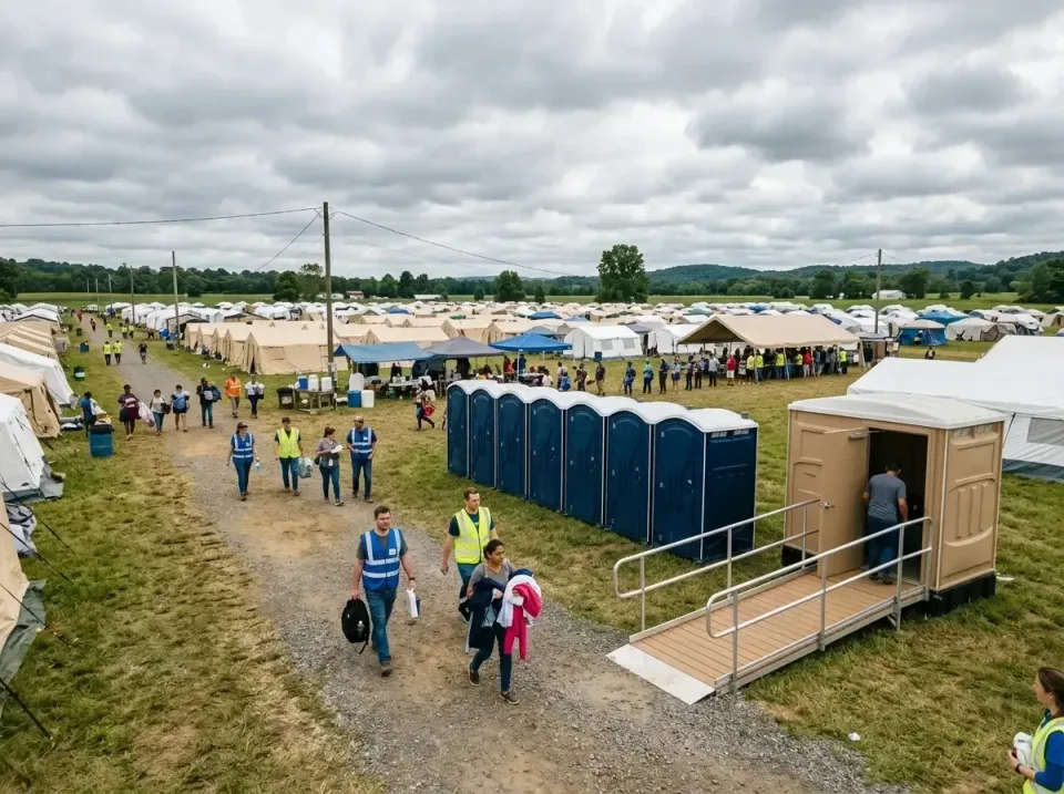 disaster-relief-camp-restrooms-010 — frequently asked questions, Dumpster & Portable Bathrooms Rental in Liberty, NC